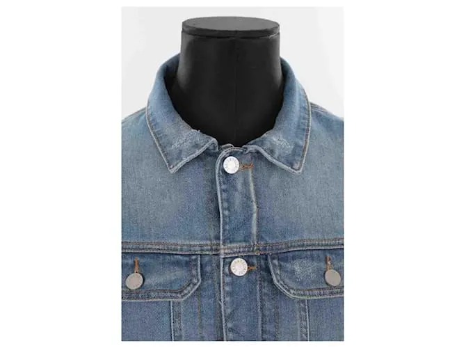 Zadig & Voltaire Chaqueta de algodón Azul 