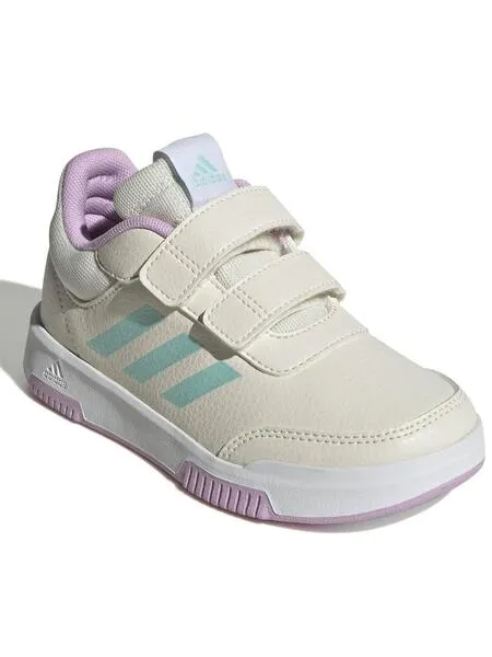 Zapatilla Adidas Tensaur Beige/Verde/Rosa Niña