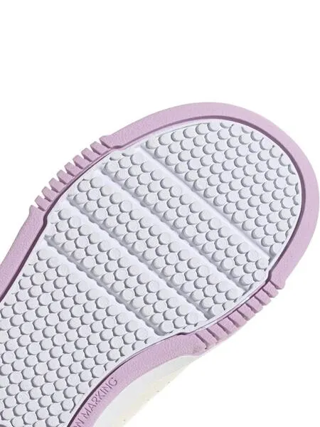 Zapatilla Adidas Tensaur Beige/Verde/Rosa Niña