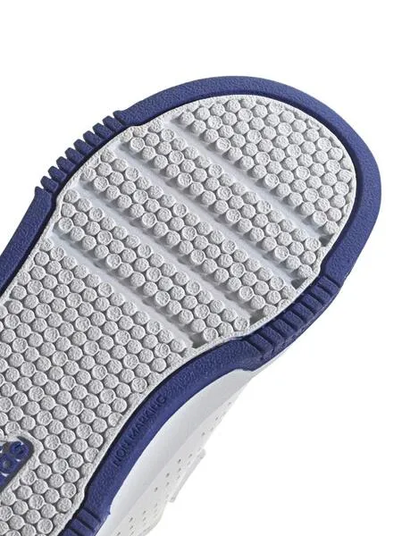 Zapatilla Adidas Tensaur Blanco Azul Bebe