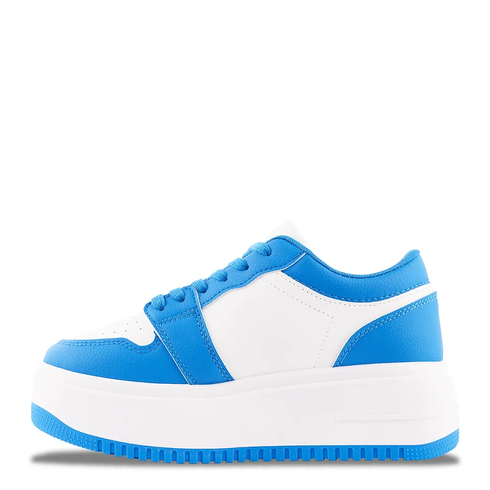 Zapatilla Basket 02 Azul con Plataforma