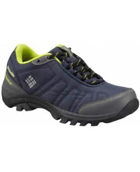 zapatilla columbia firecamp sledder azul/lima niño