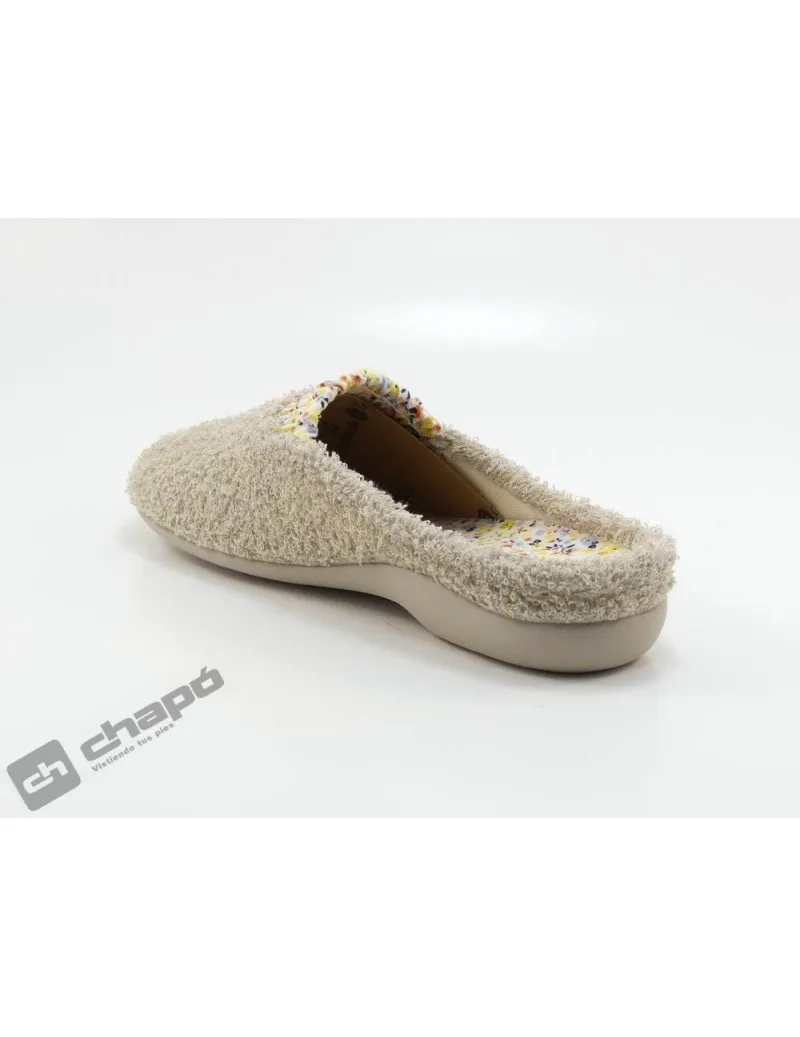 Zapatilla De Casa Arena GarzÓn Zapatillas 7293.130