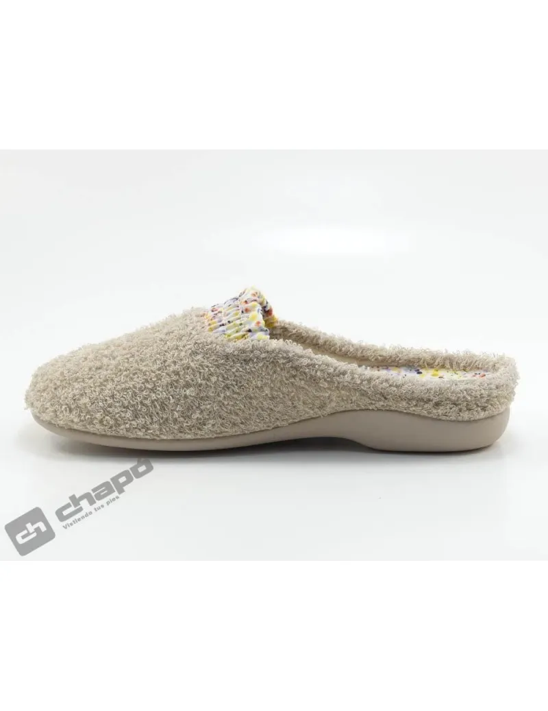 Zapatilla De Casa Arena GarzÓn Zapatillas 7293.130