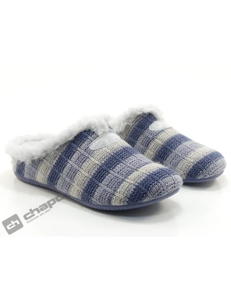 Zapatilla De Casa Jeans GarzÓn Zapatillas 15400.353