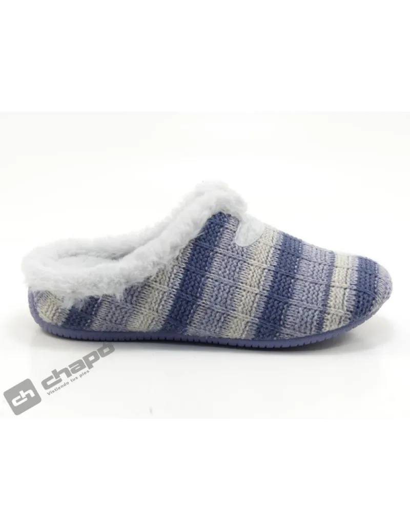 Zapatilla De Casa Jeans GarzÓn Zapatillas 15400.353