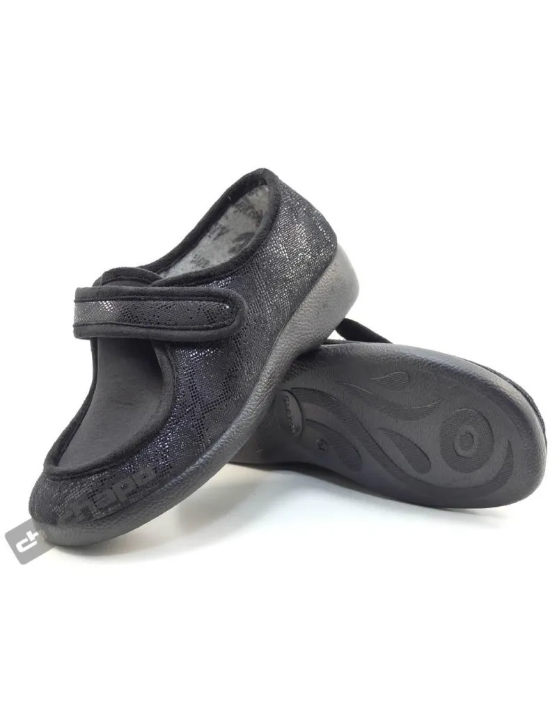 Zapatilla De Casa Negro GarzÓn Zapatillas 3070.481