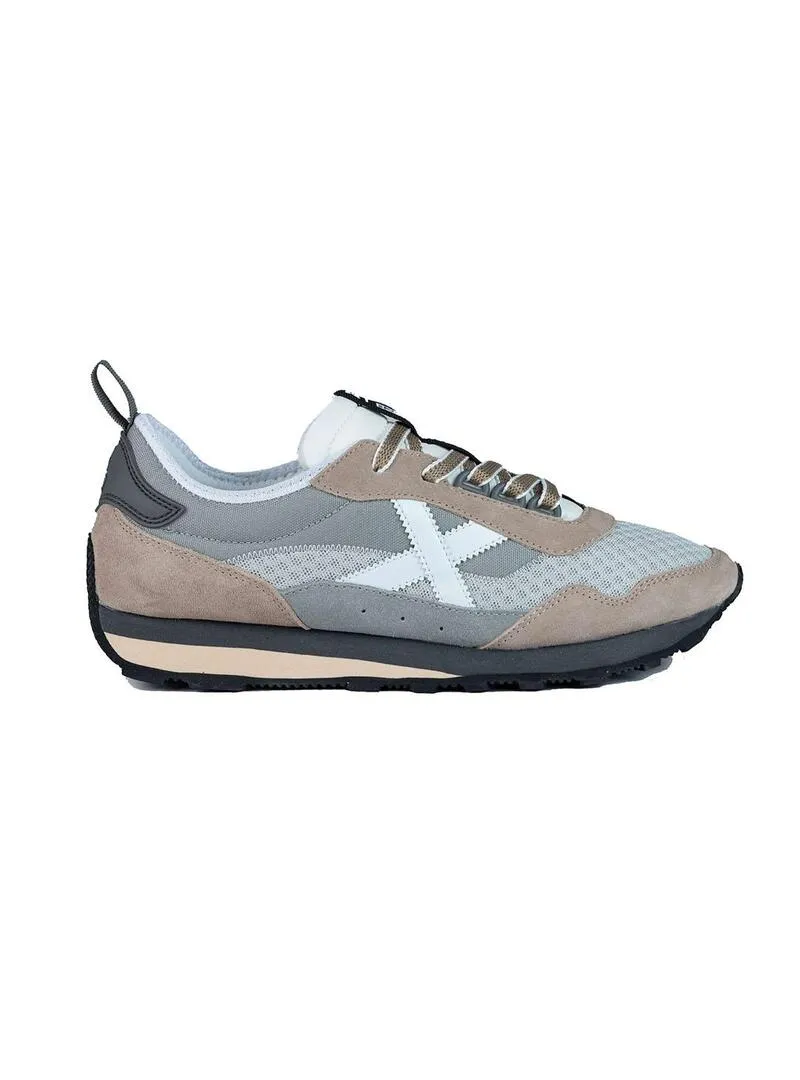 Zapatilla Hombre Munich UM 69 Gris Beige