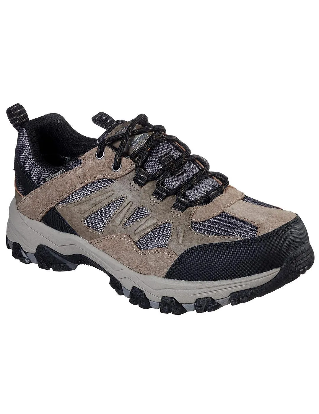 ZAPATILLA HOMBRE SKECHERS SELMENENAGO BEIGE/GRIS