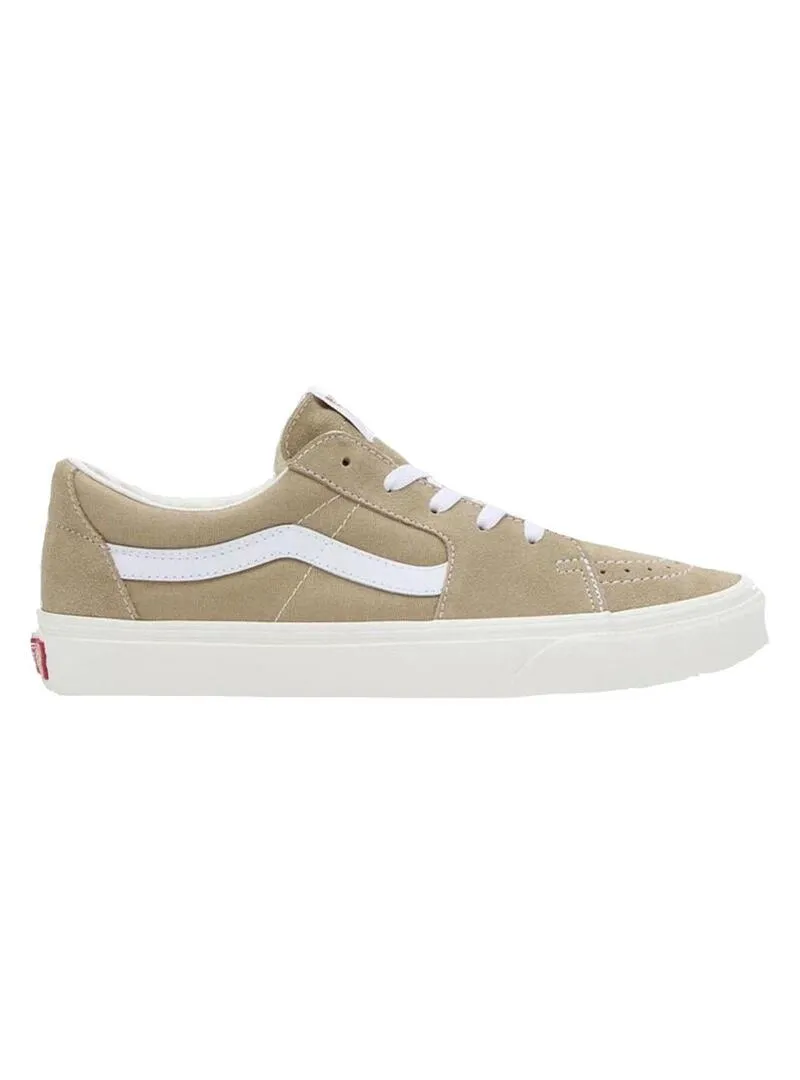 ZAPATILLA HOMBRE VANS SK8LOW BEIGE BLANCO