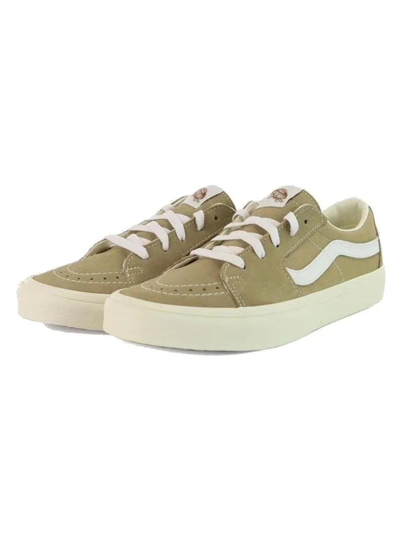 ZAPATILLA HOMBRE VANS SK8LOW BEIGE BLANCO