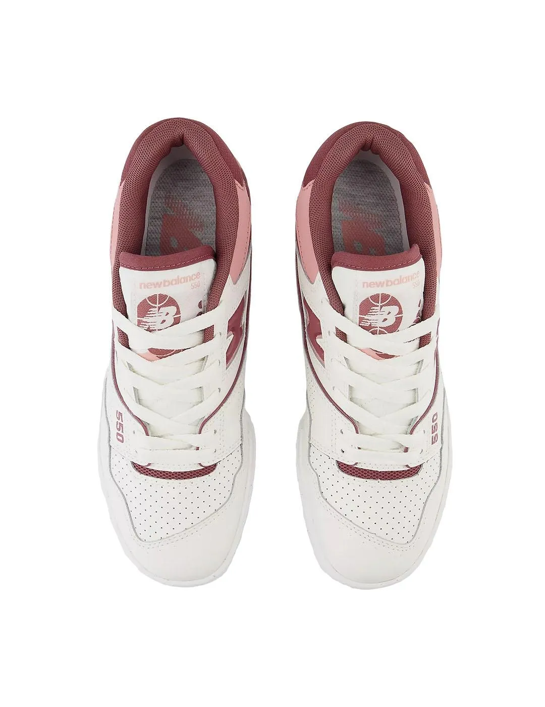 Zapatilla Mujer New Balance 550 Beige Rosa