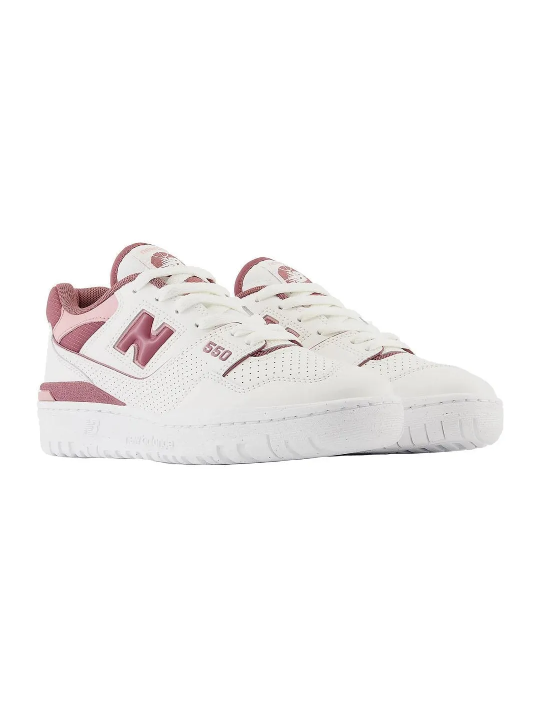 Zapatilla Mujer New Balance 550 Beige Rosa