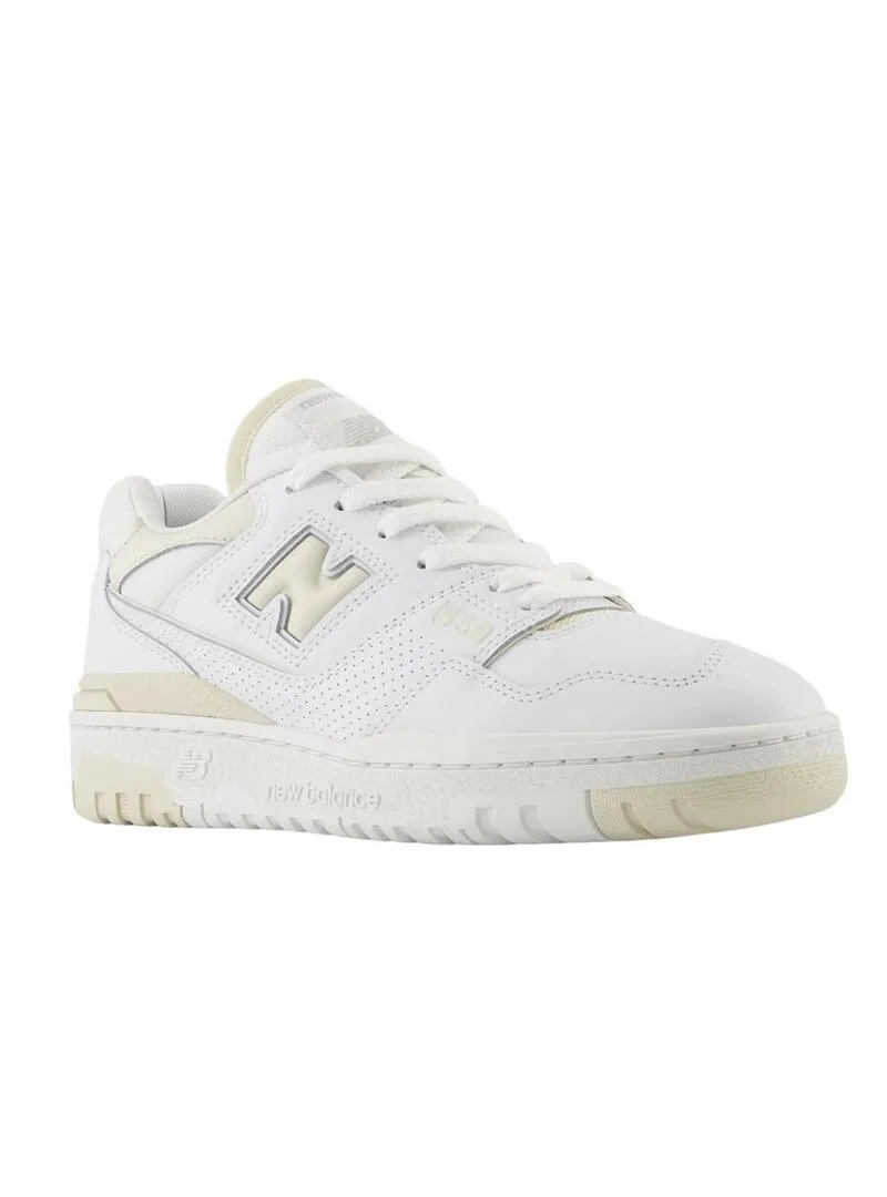 Zapatilla Mujer New Balance 550 Blanca Beige