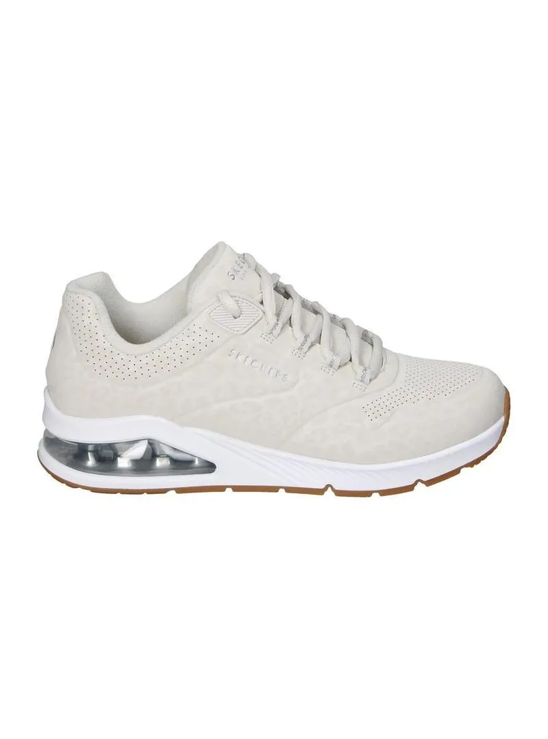 Zapatilla Mujer Skechers Uno 2 Beige