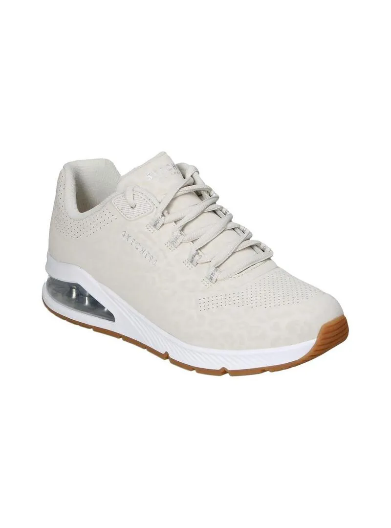 Zapatilla Mujer Skechers Uno 2 Beige