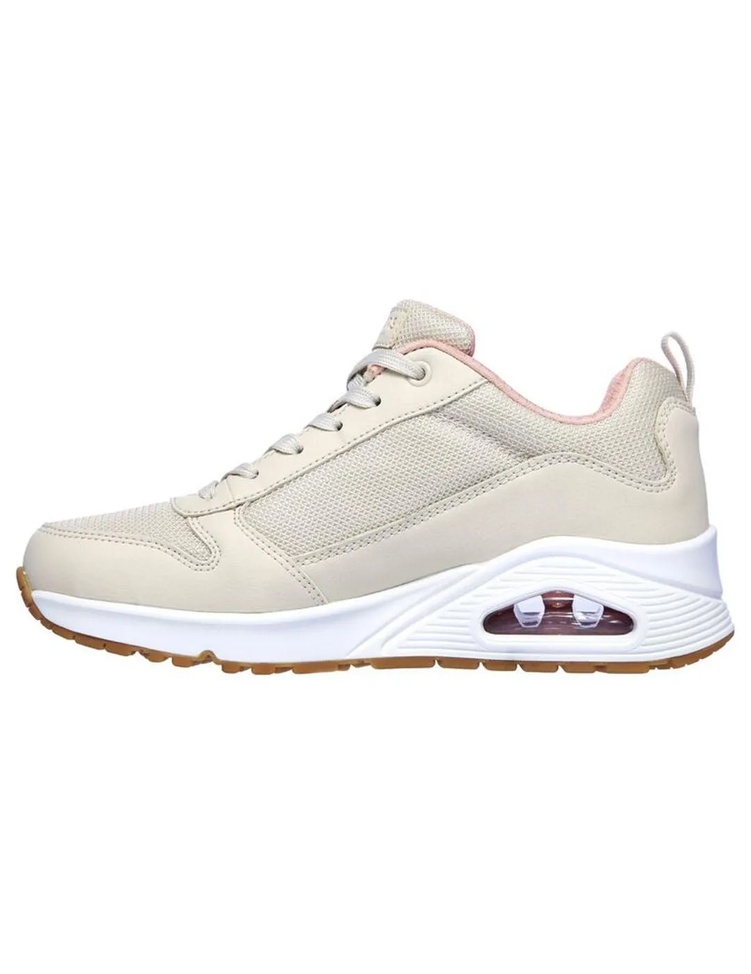 ZAPATILLA MUJER SKECHERS UNOINSIDE BEIGE