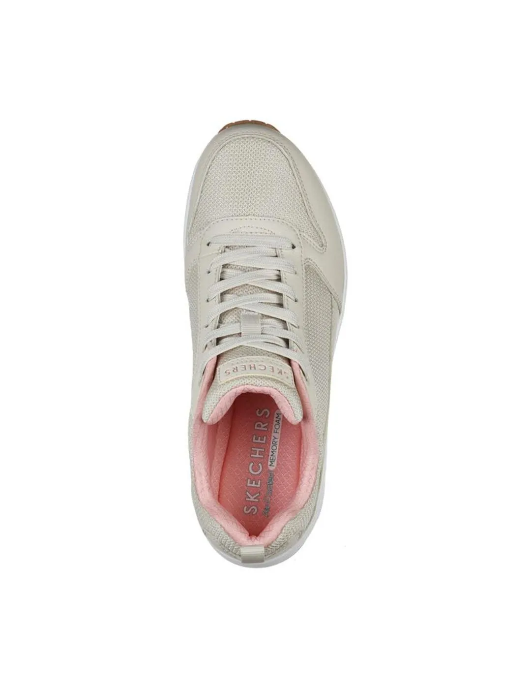 ZAPATILLA MUJER SKECHERS UNOINSIDE BEIGE