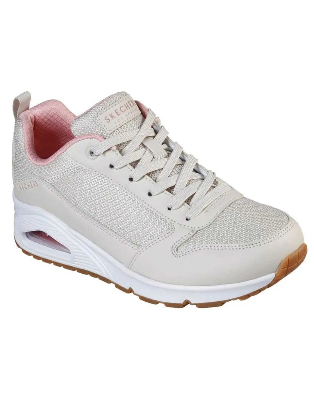 ZAPATILLA MUJER SKECHERS UNOINSIDE BEIGE