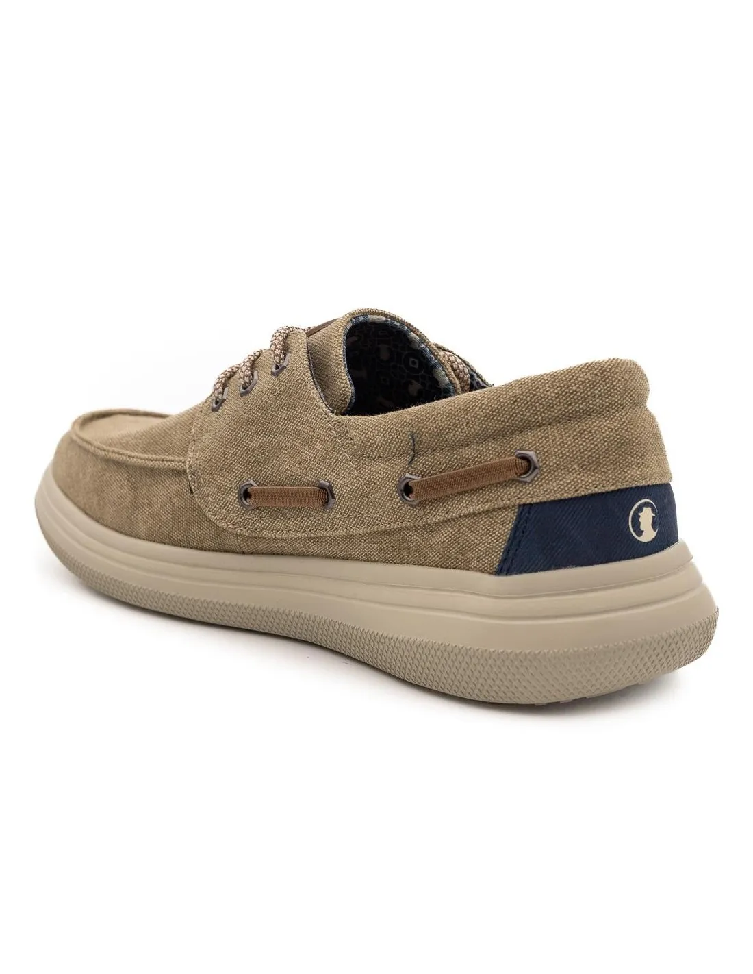 ZAPATILLA NAUTICO HOMBRE CORONEL TAPIOCCA T630 BEIGE