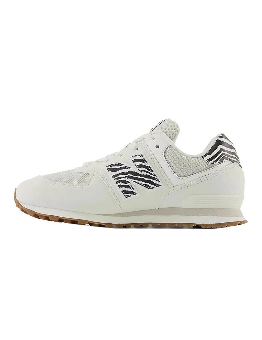Zapatilla Niña New Balance 574 Beige Print