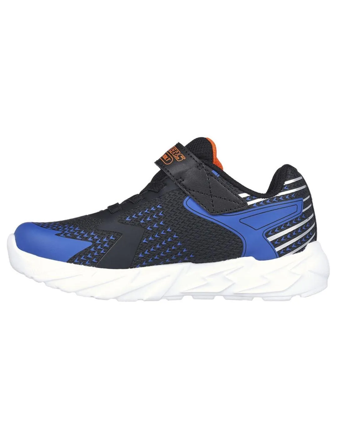 ZAPATILLA NIñO SKECHERS FLEX GLOW LUCES AZUL
