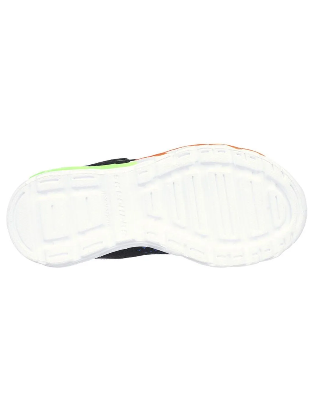 ZAPATILLA NIñO SKECHERS FLEX GLOW LUCES AZUL