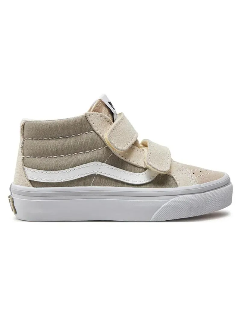 ZAPATILLA NIñO/A VANS SK8MID BEIGE