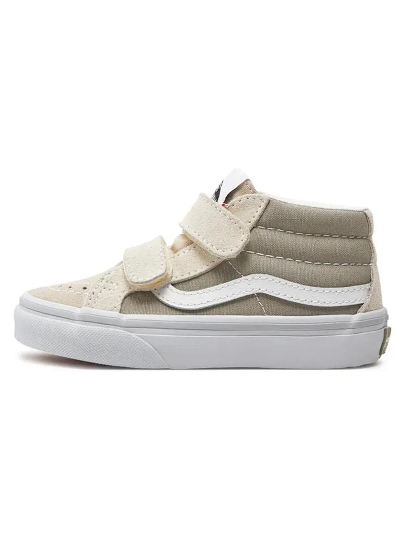 ZAPATILLA NIñO/A VANS SK8MID BEIGE