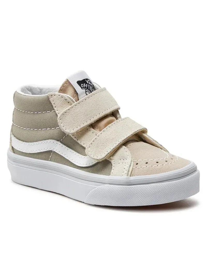 ZAPATILLA NIñO/A VANS SK8MID BEIGE