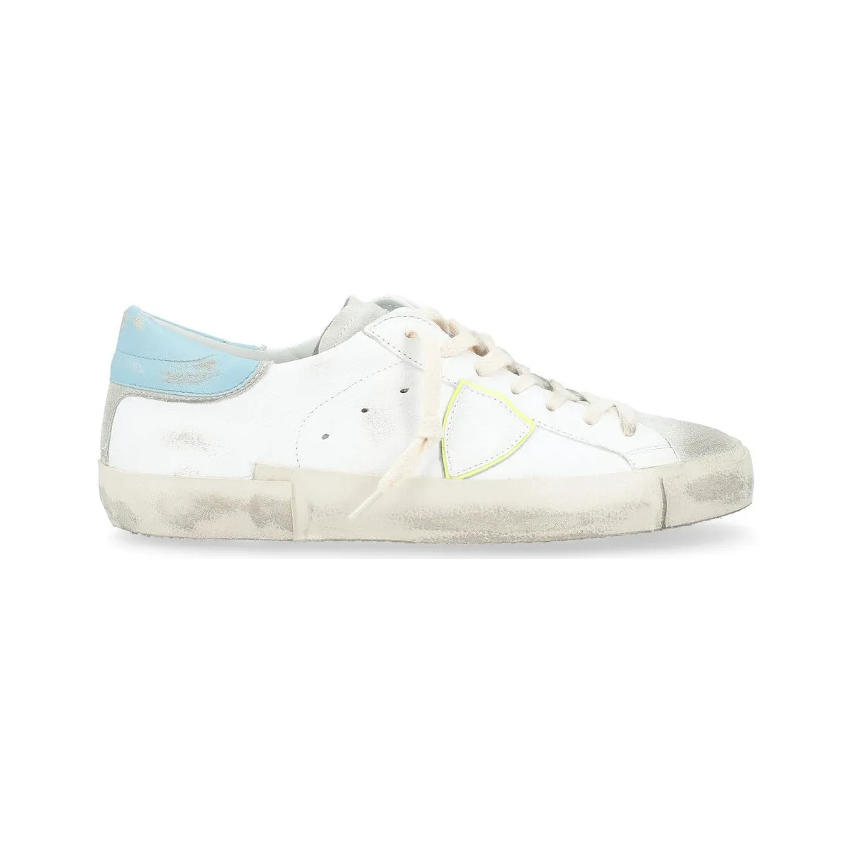 Zapatilla  París X blanco y azul