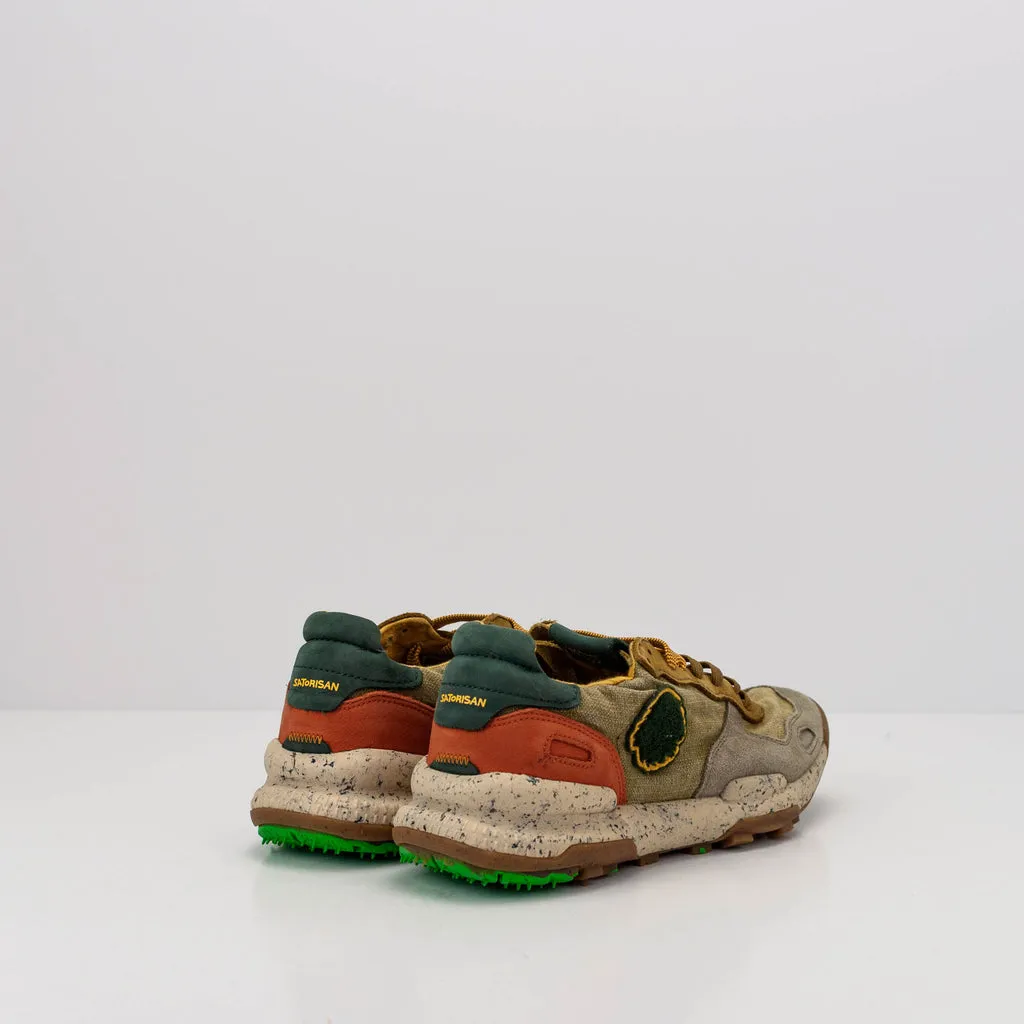 ZAPATILLA  SATORISAN  CHACRONA LINEN PSYCHADELIC KHAKI