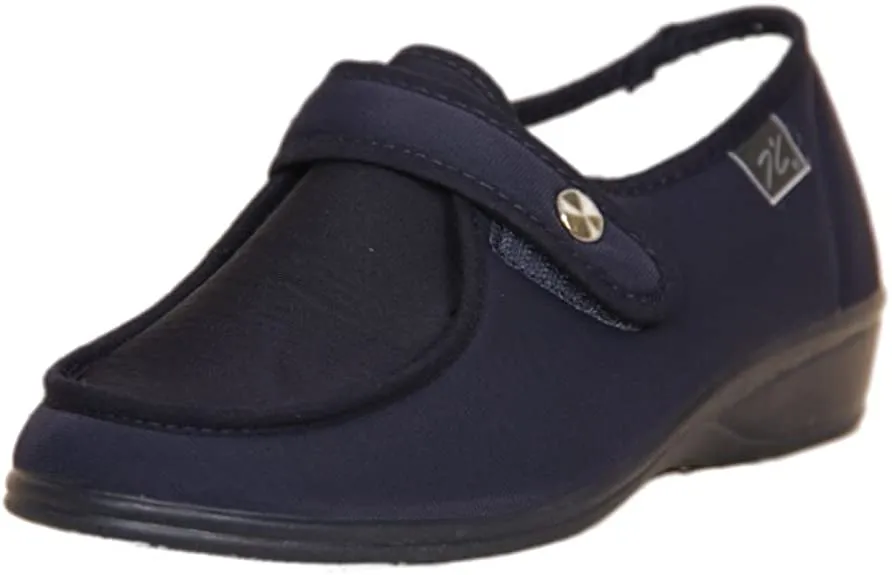 ZAPATILLA SEORA DOCTOR CUTILLAS 746 AZUL VELCRO
