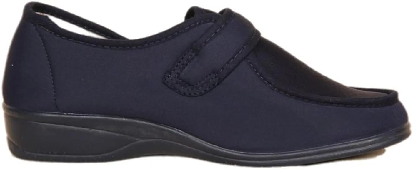 ZAPATILLA SEORA DOCTOR CUTILLAS 746 AZUL VELCRO