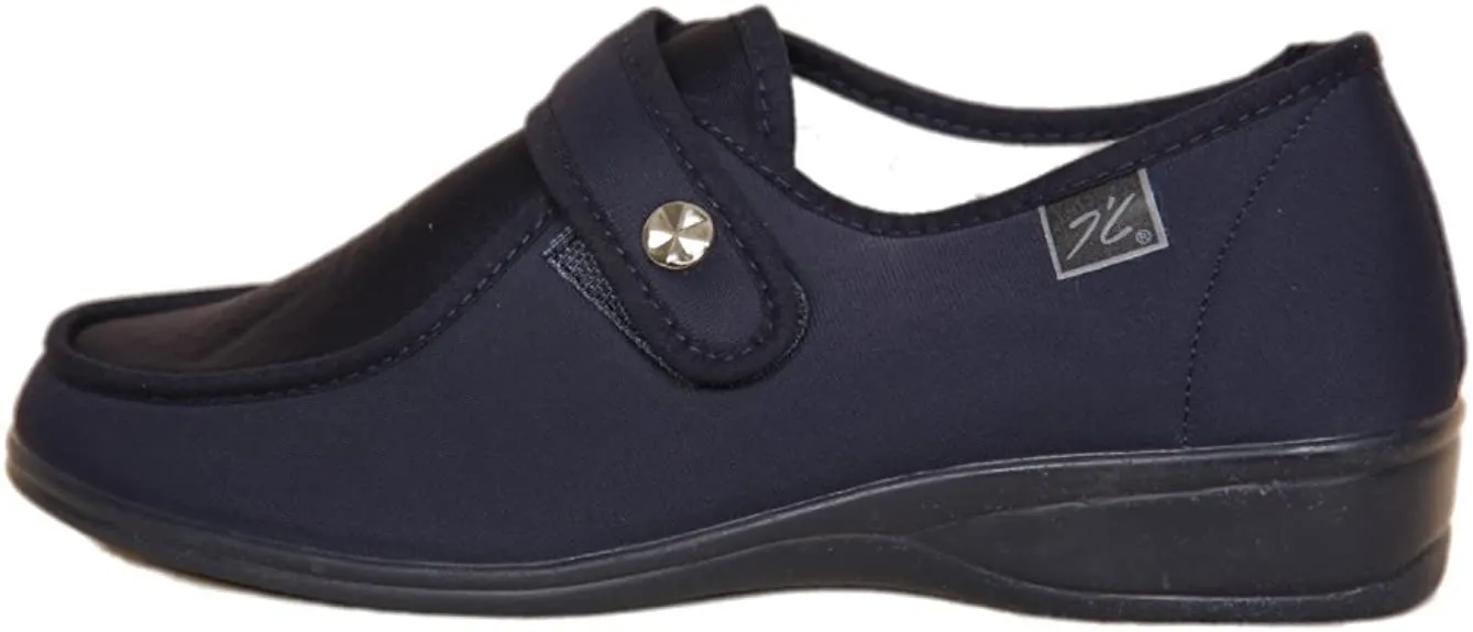 ZAPATILLA SEORA DOCTOR CUTILLAS 746 AZUL VELCRO