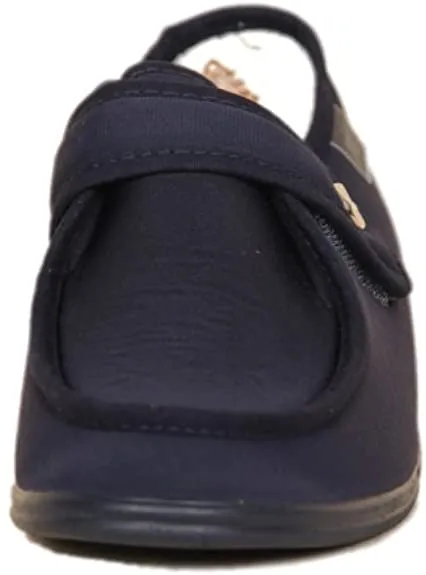 ZAPATILLA SEORA DOCTOR CUTILLAS 746 AZUL VELCRO