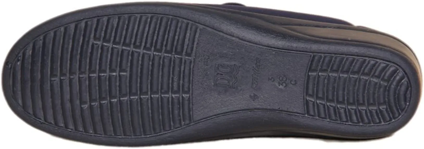 ZAPATILLA SEORA DOCTOR CUTILLAS 746 AZUL VELCRO