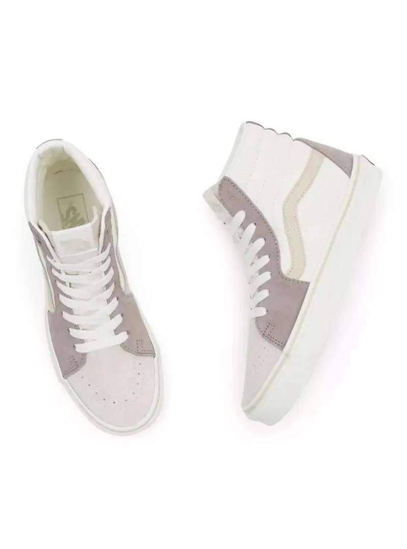 ZAPATILLA UNISEX SK8HI BEIGE MARRóN