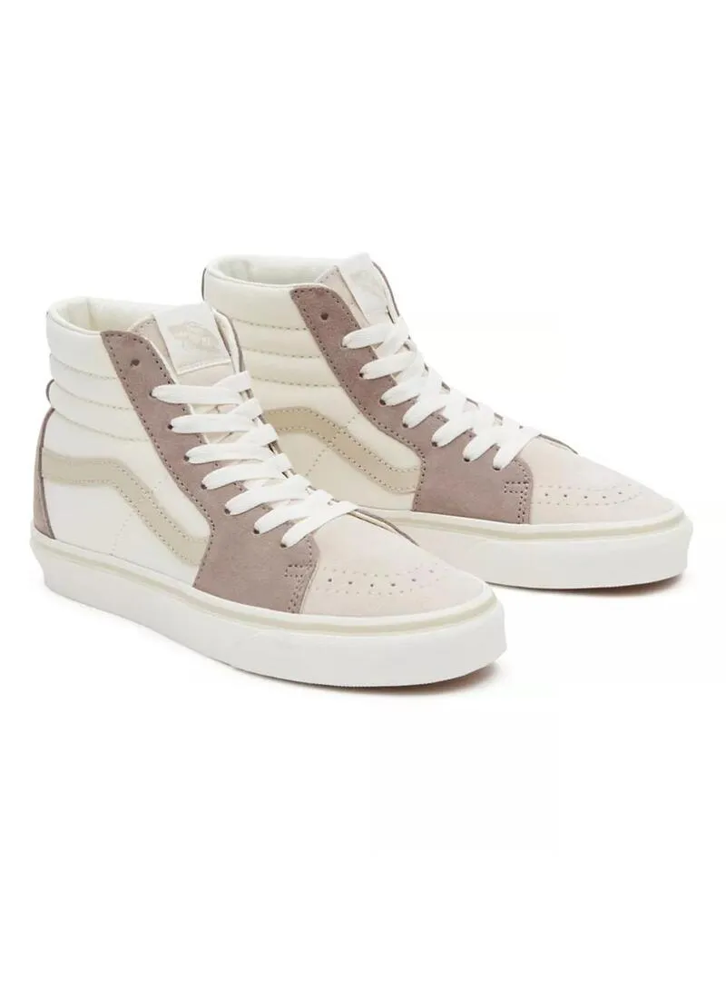 ZAPATILLA UNISEX SK8HI BEIGE MARRóN
