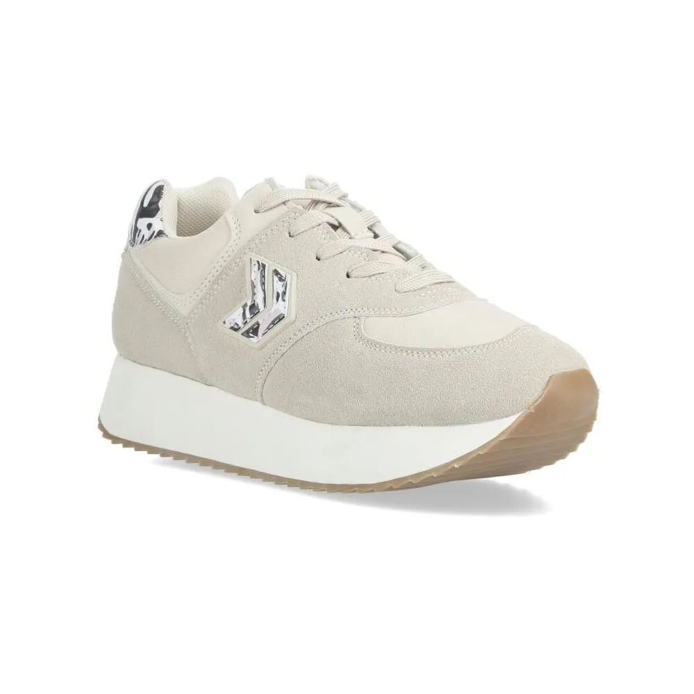 Zapatilla Urbana Mujer Rolly Go Beige