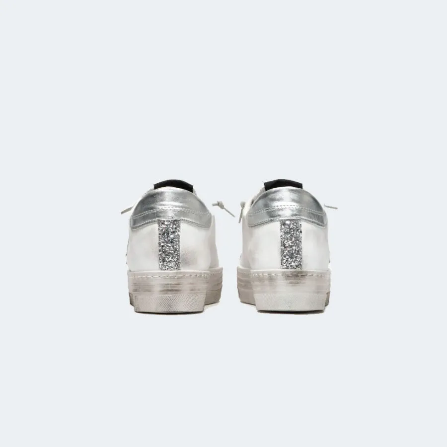 Zapatillas 2STAR SNEAKERS HS PELLE BIANCA DETTAGLI