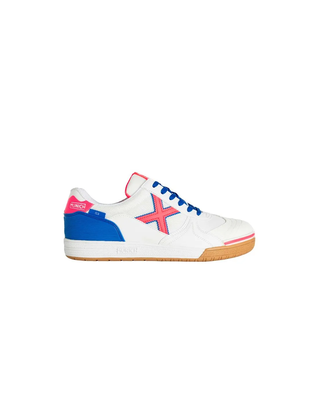 ZAPATILLAS DE FúTBOL SALA MUNICH G3 INDOOR 381 INFANTIL BLANCO