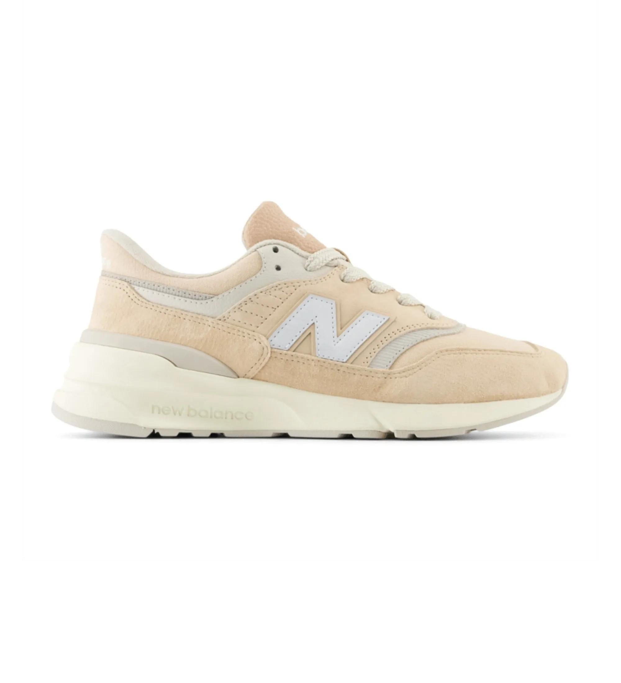 Zapatillas de Piel 997R beige