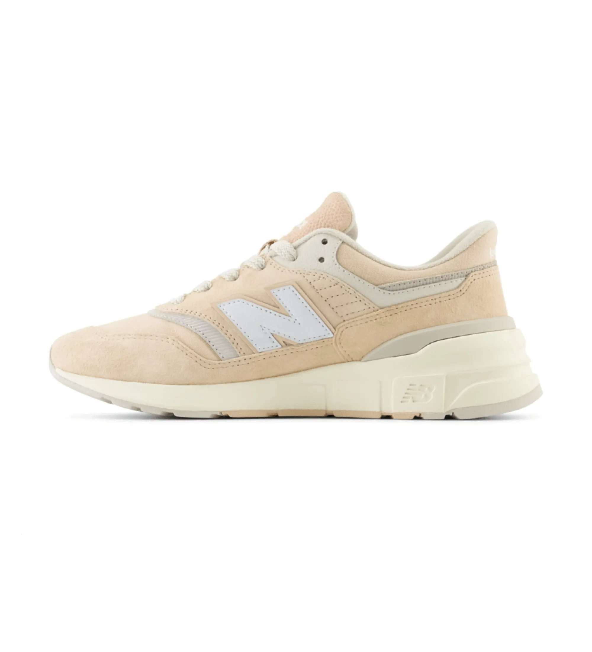 Zapatillas de Piel 997R beige