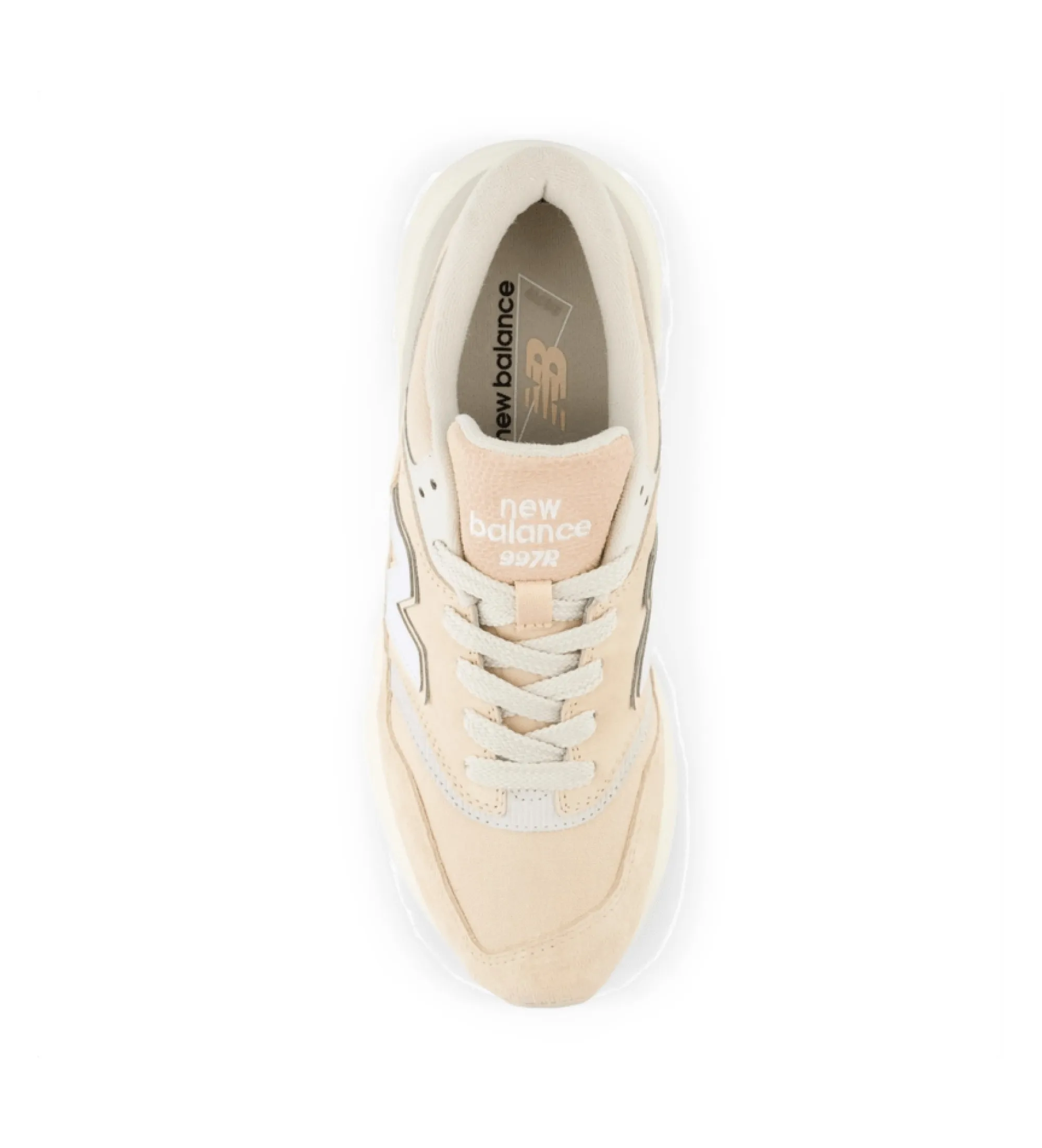 Zapatillas de Piel 997R beige