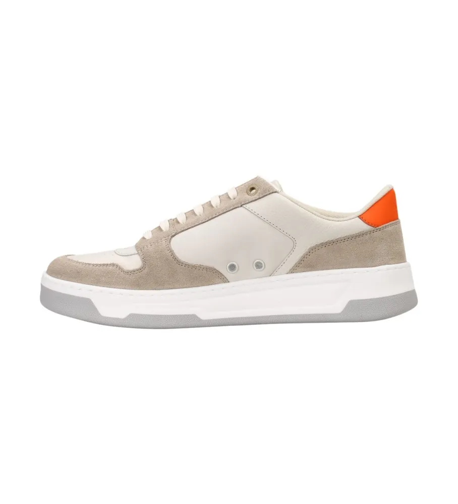 Zapatillas de piel Baltimore Beige