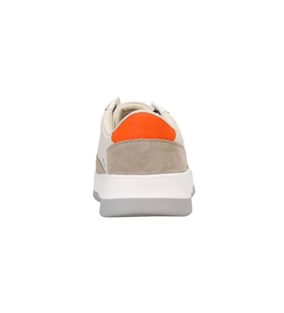 Zapatillas de piel Baltimore Beige