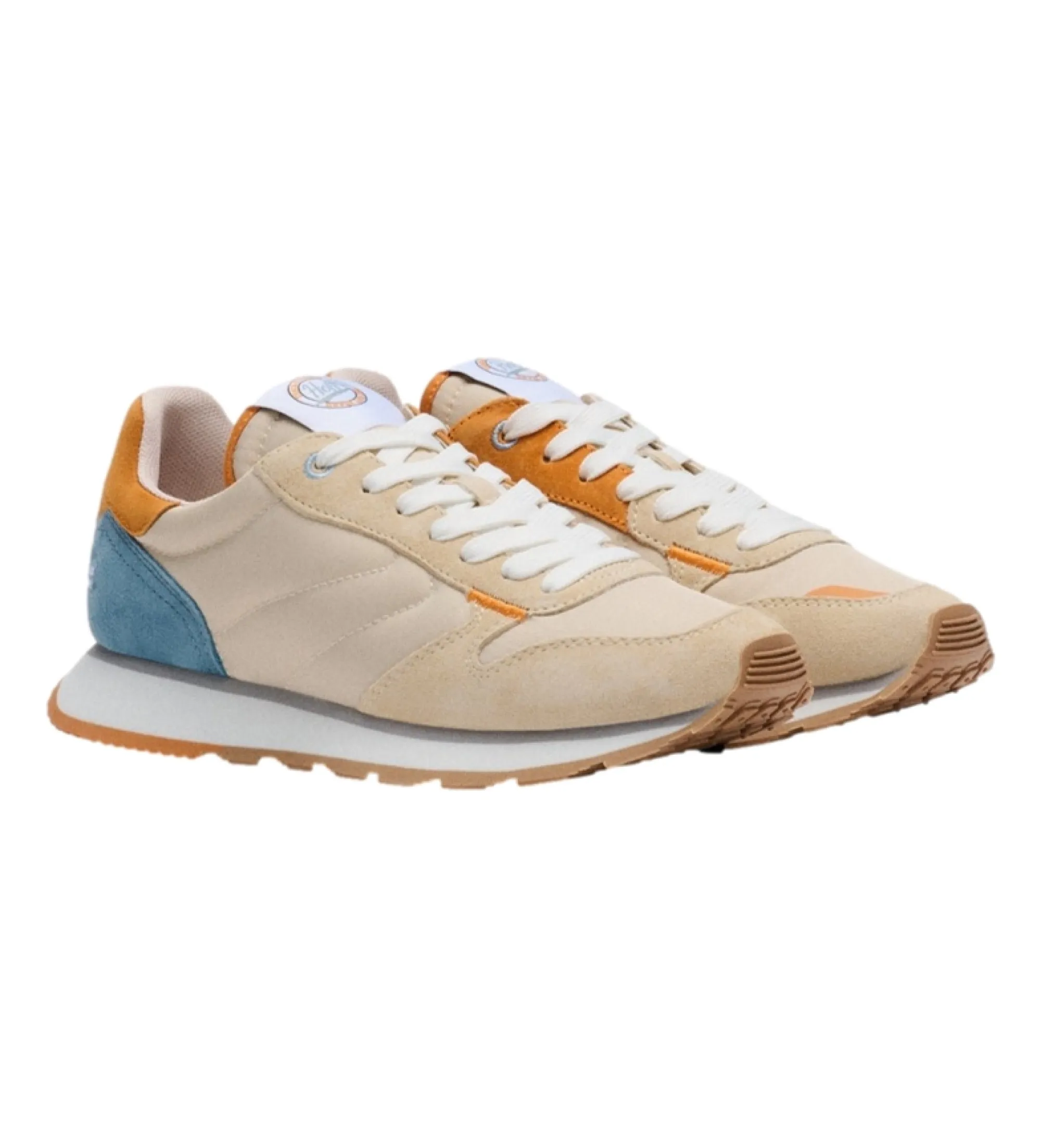 Zapatillas de piel Sparta beige