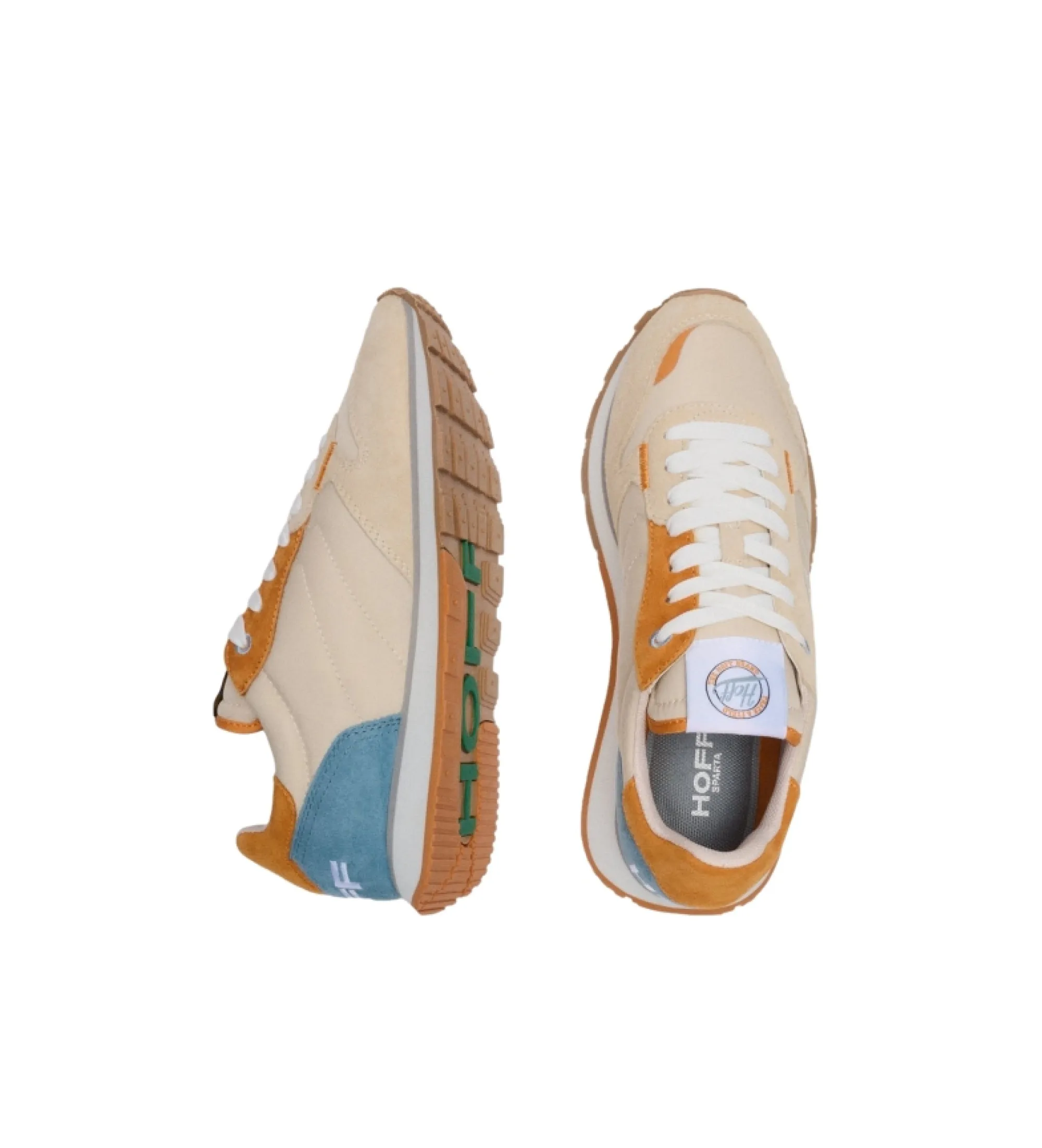Zapatillas de piel Sparta beige