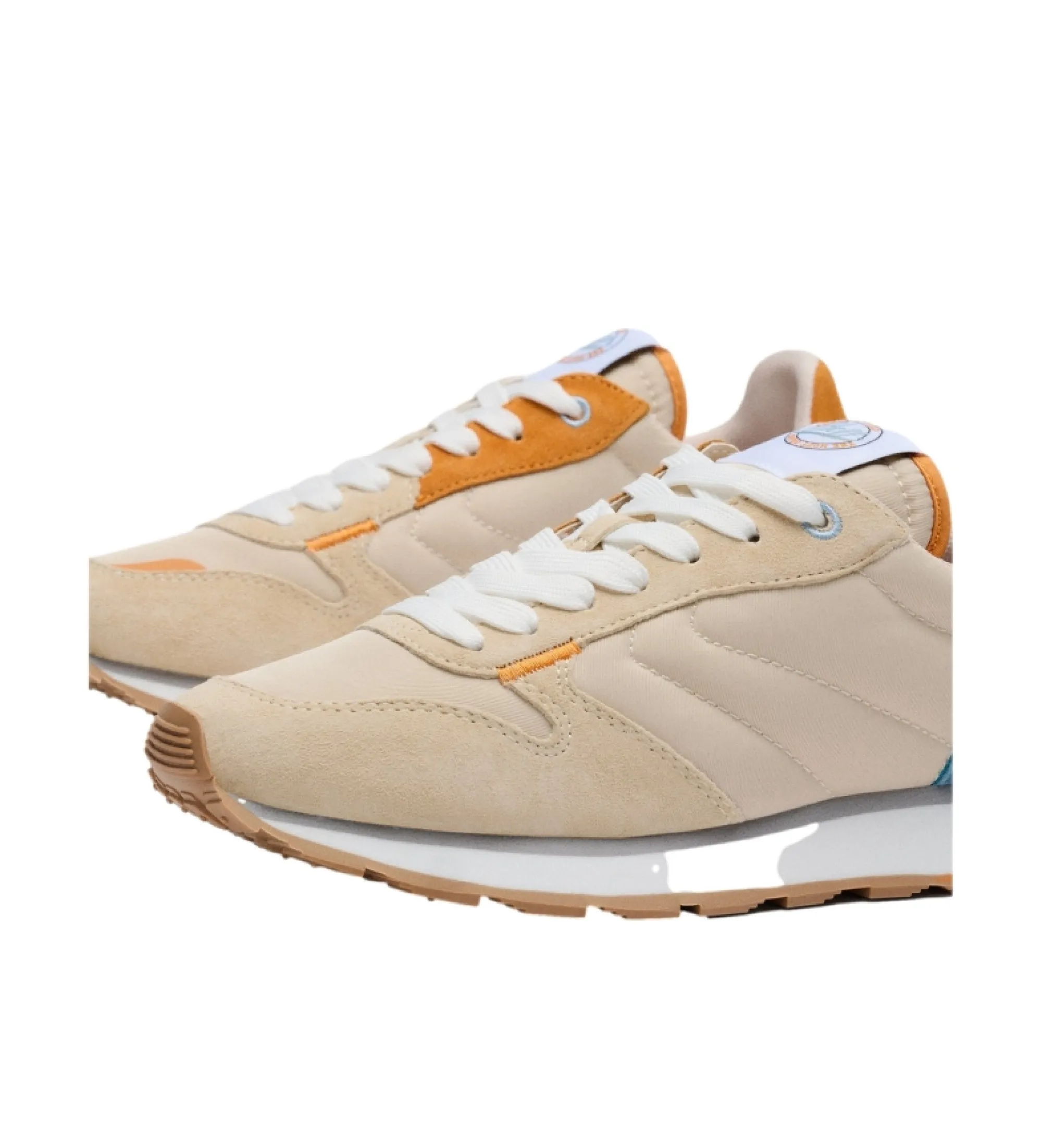 Zapatillas de piel Sparta beige